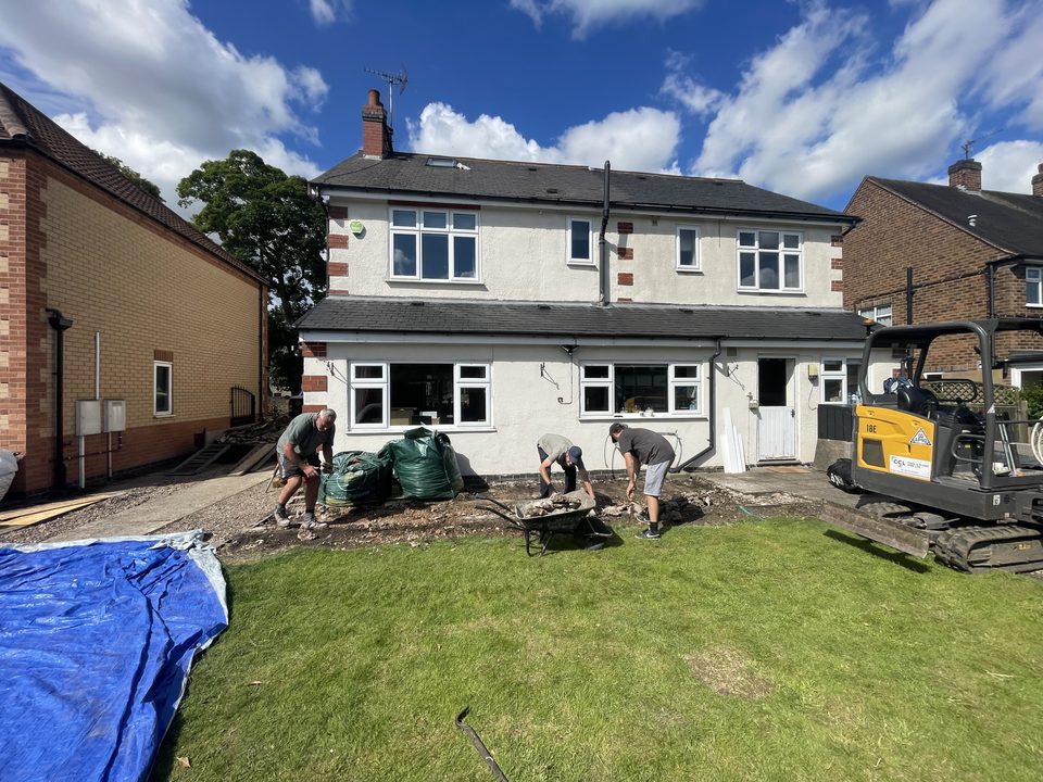 Building project by 1989 Homes in Nottinghamshire