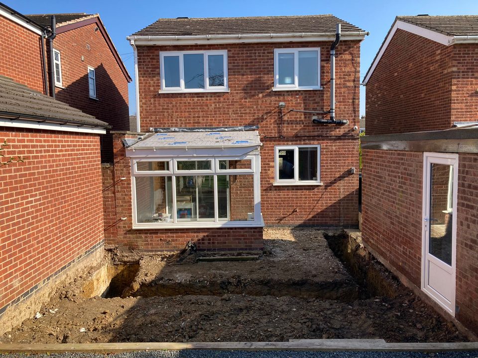 Building project by 1989 Homes in Nottinghamshire